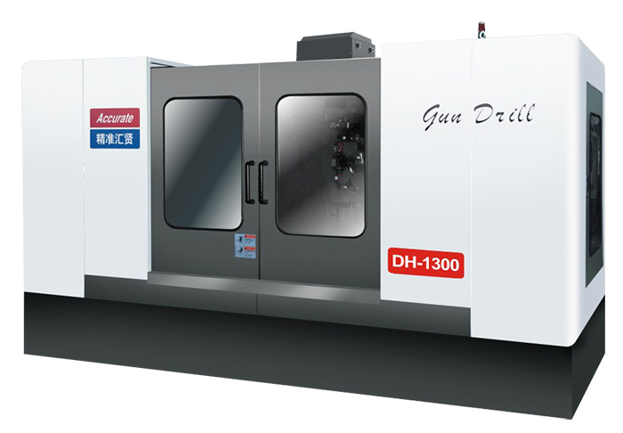 精準(zhǔn)深孔鉆DH-1300機(jī)床側(cè)面外觀